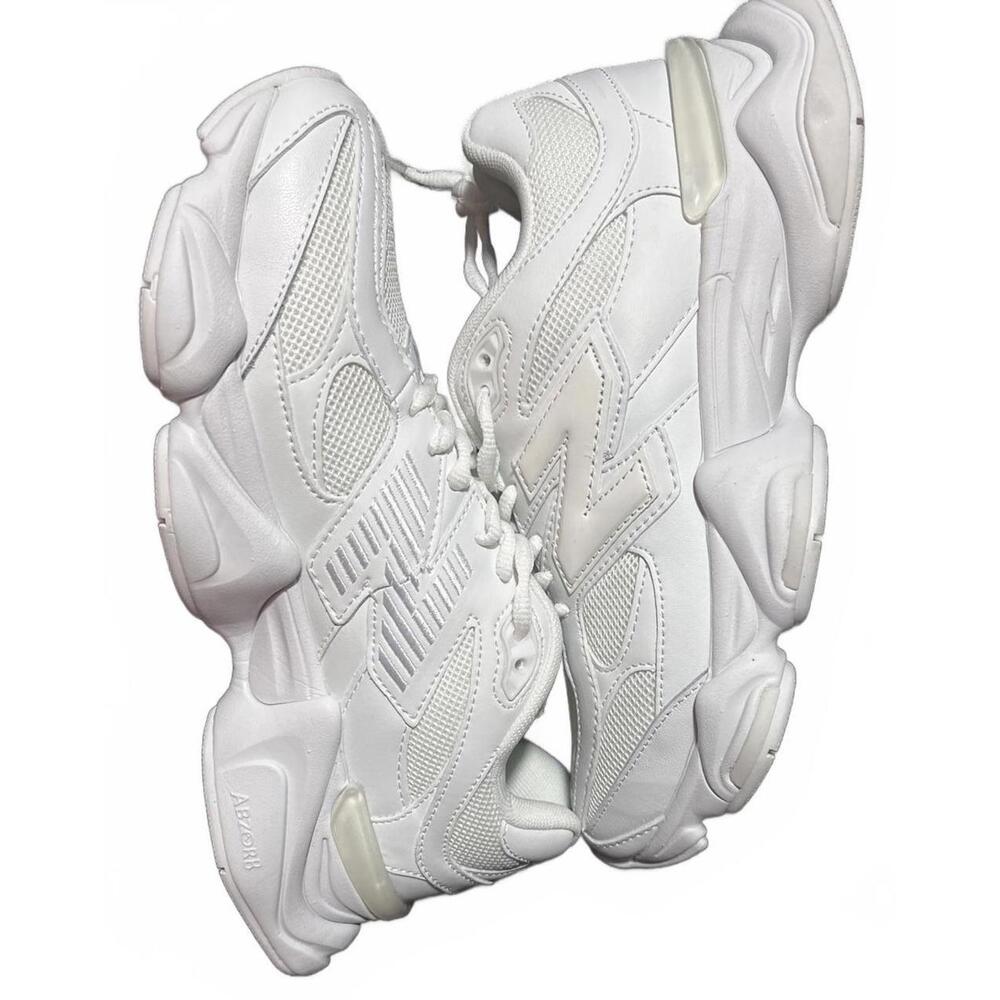 White Women's New Balance 9060s!! Sneakers